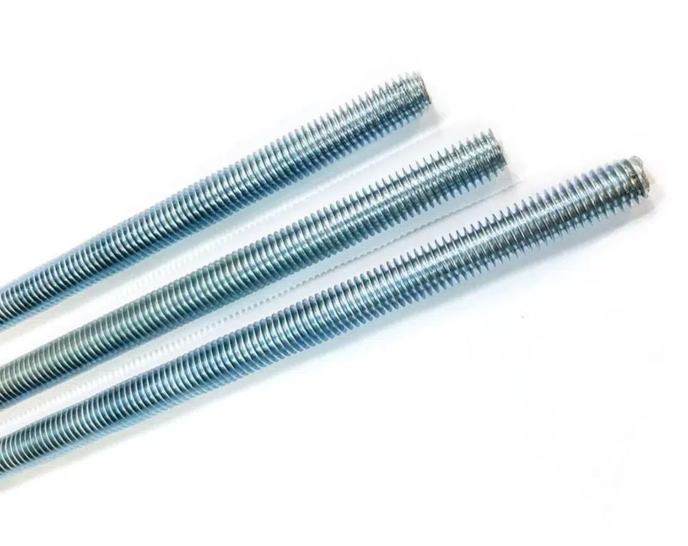 GİJON SAPLAMA (TİJ) M10x1000 mm (Beyaz) - 3 Adet