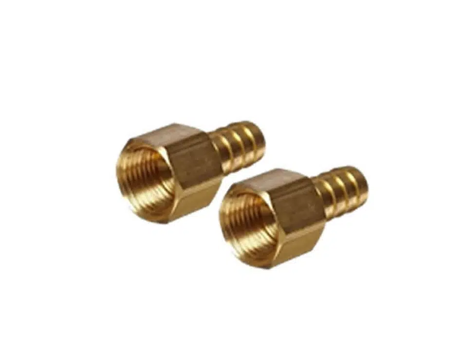PİRİNÇ DİŞİ HORTUM REKORU 1/4 - 10 MM - 1 Adet