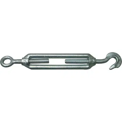 KANCA VE HALKA UÇLU GERDİRME M10 (10 mm halat için)- 5 Adet