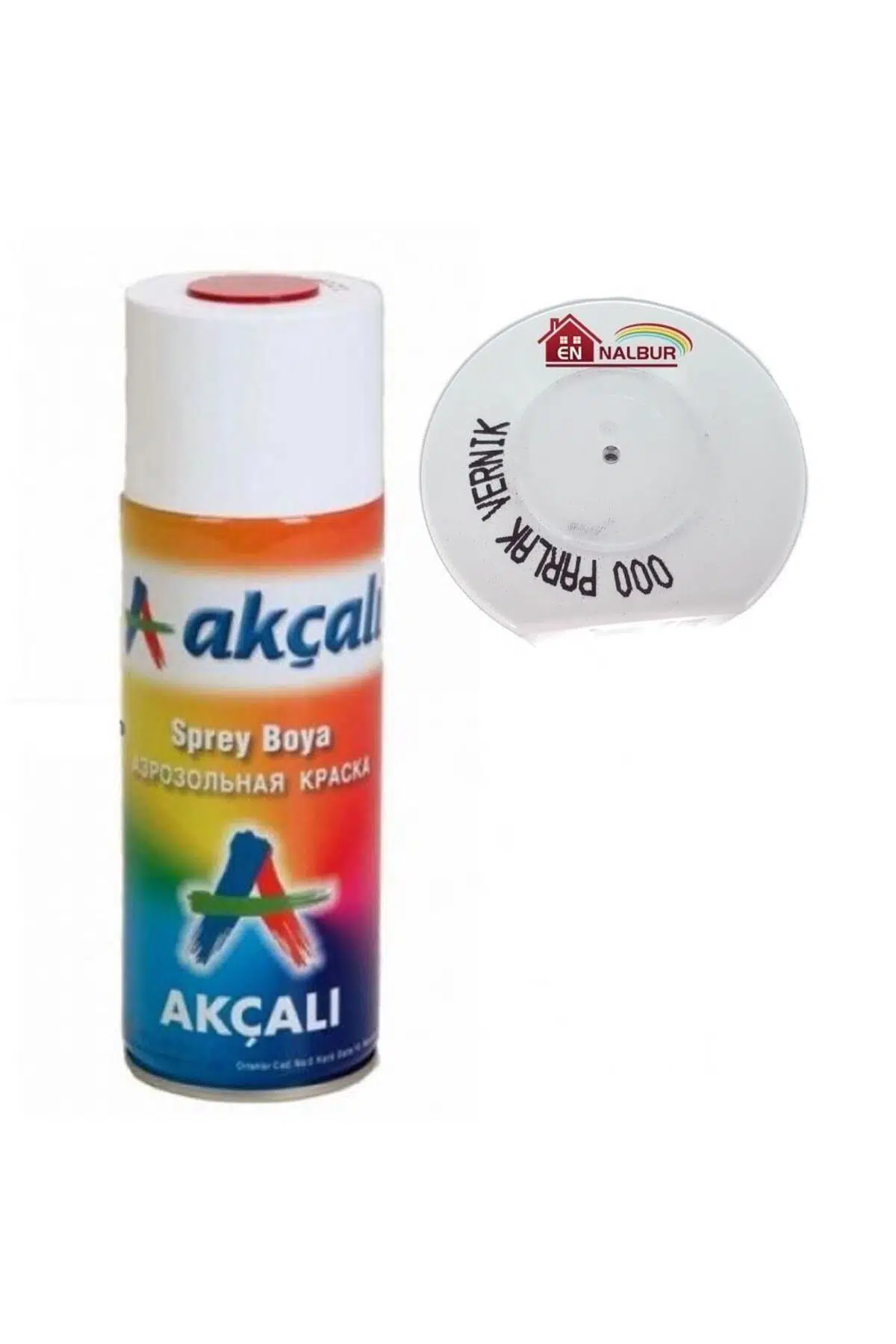 Akçalı Sprey (V) 000 Şeffaf Parlak Vernik 400ML