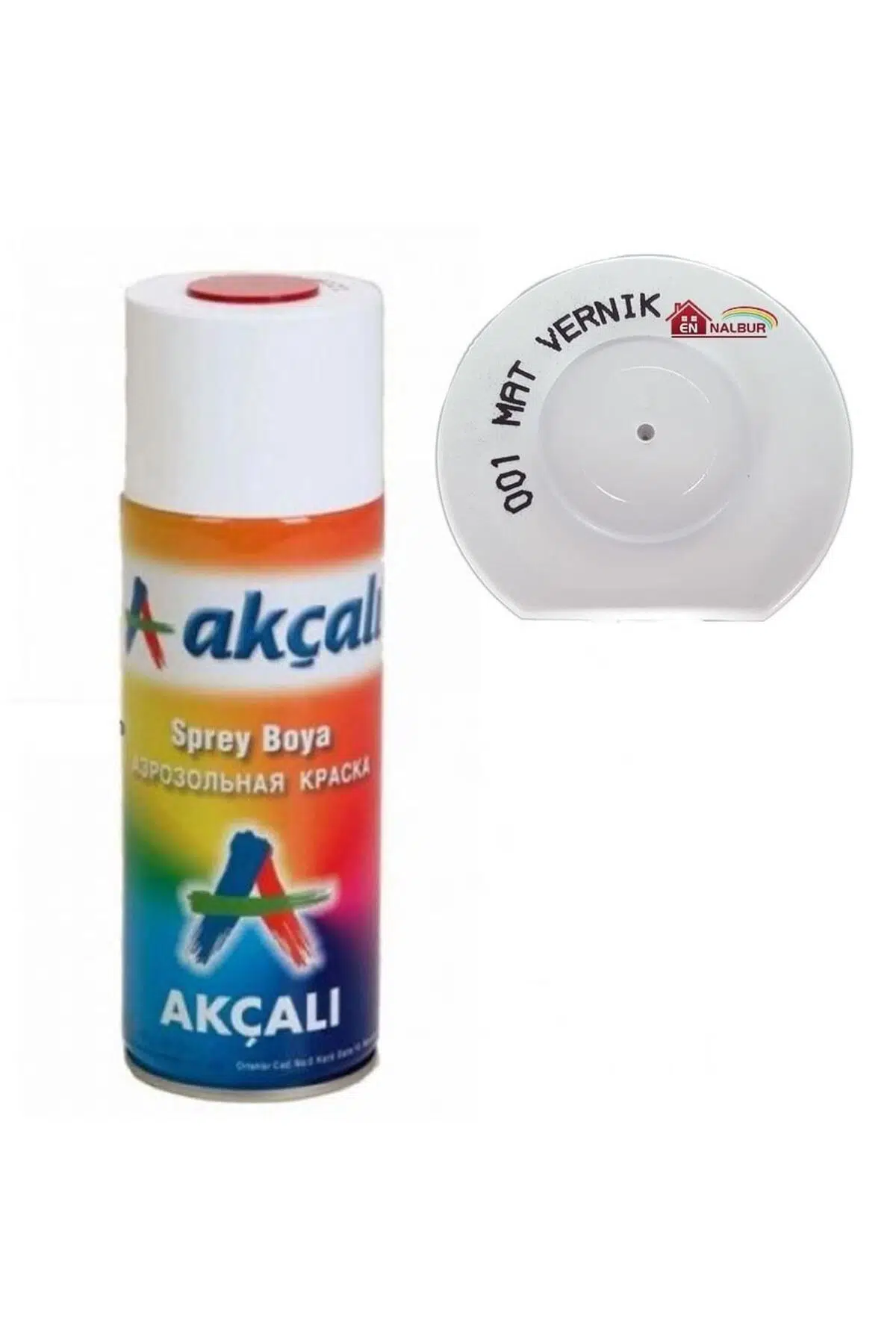 Akçalı Sprey (V) 001 Mat Vernik 400ML