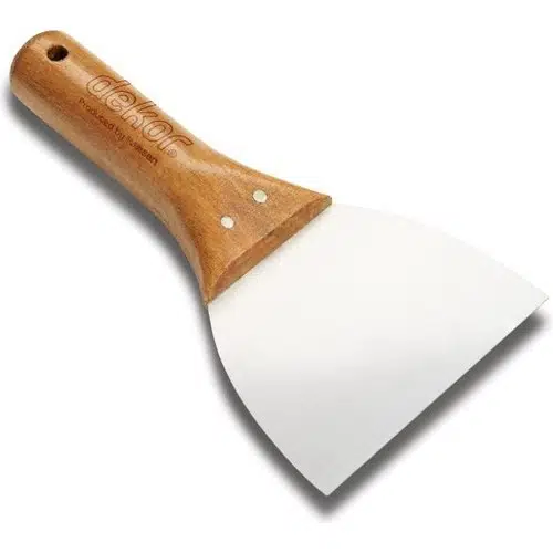 Dekor 004 Macun Ispatulası 10 cm Ahaşap Saplı