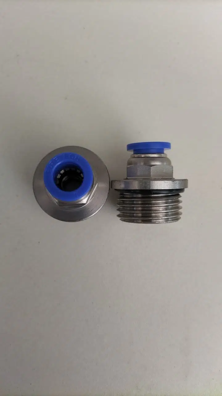 EPC08-G04-1/2*8 MM DÜZ ERKEK REKOR (PLS.FIT.)- 2 Adet