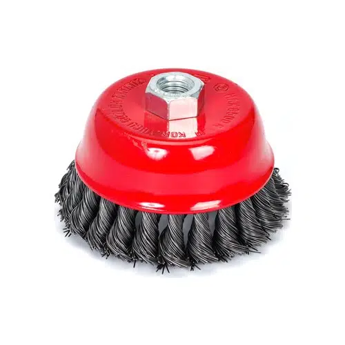 Fireflex 65mm Vidalı Burgulu Çanak Fırça- M14