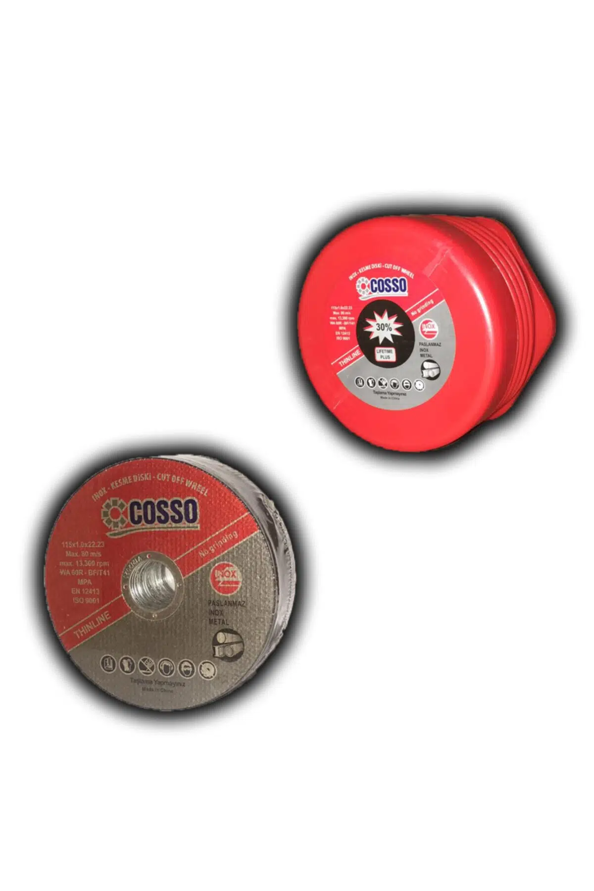 Inox Kesici Taş 115 X 1.0 X 22.23 50 'li Paket