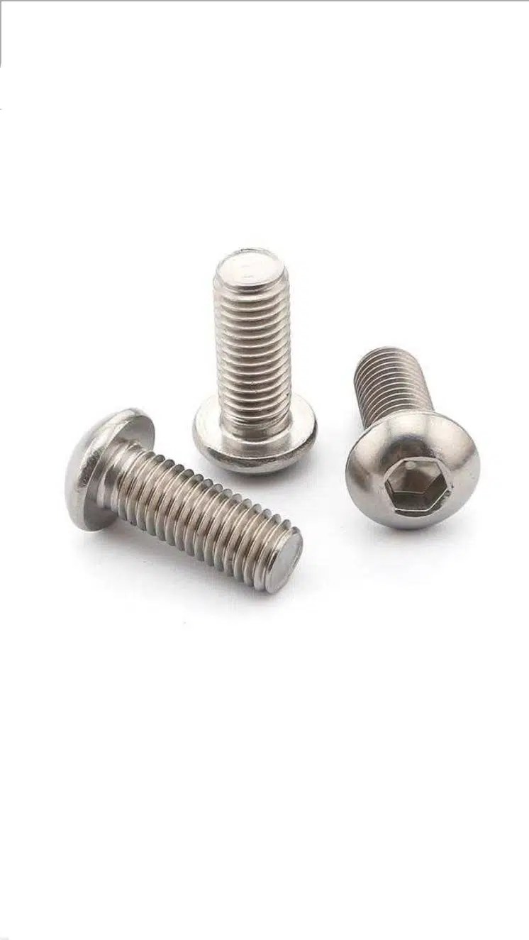 M8X30 DIN7380 Paslanmaz Bombe Başlı Civata A2 (16Adet)