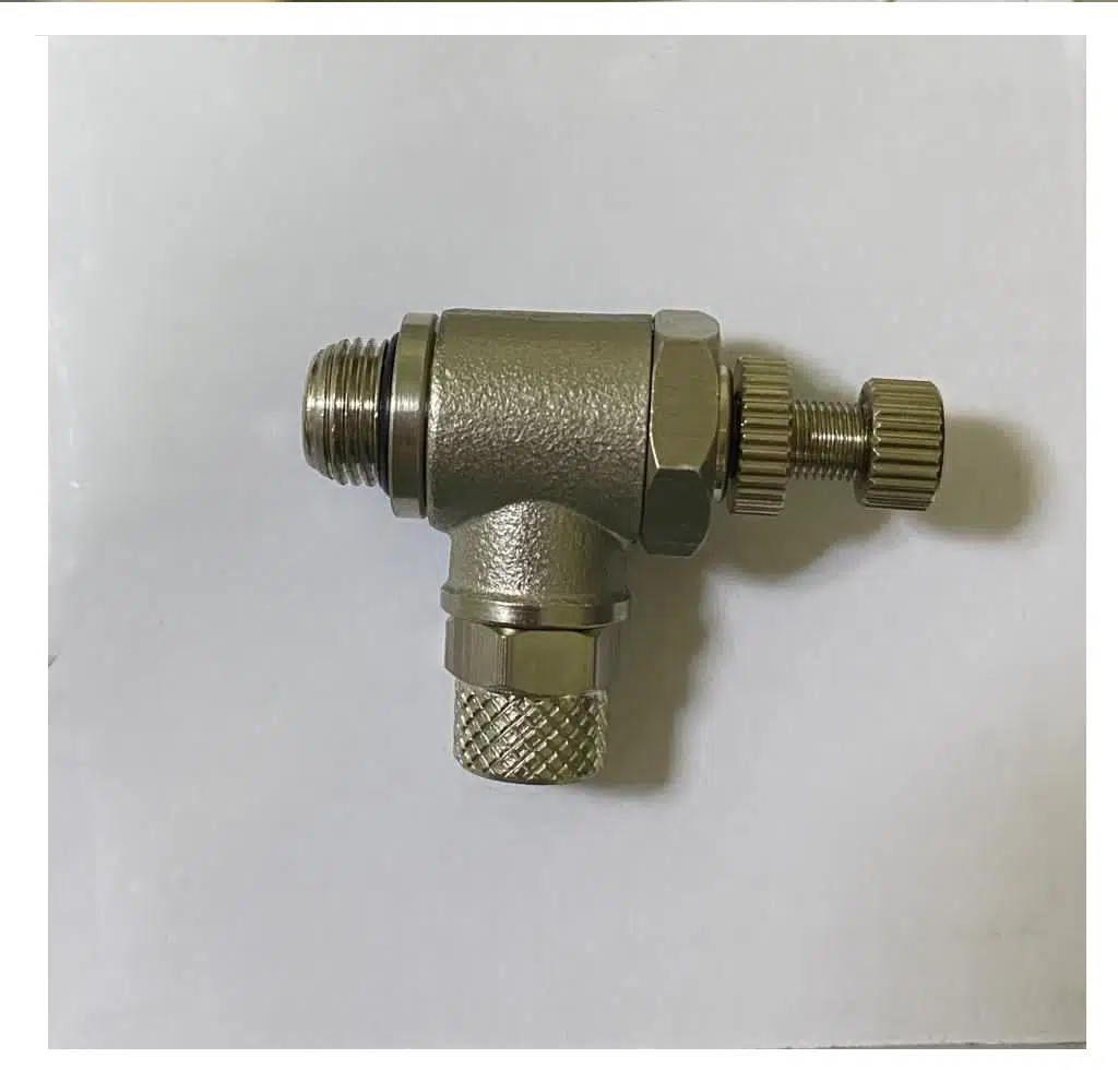 MNSR 6/4-G02 - 6/4 - 1/4'' HIZ AYARLI DÖNER DİRSEK METAL