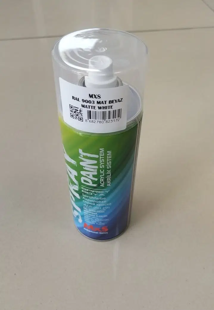 MXS SPREY BOYA 400 ML RAL9003 MAT BEYAZ