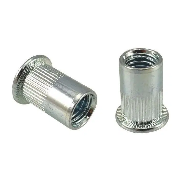 Norm - M6 Çelik Yuvarlak Flanş Somun Perçin (250 Adet)