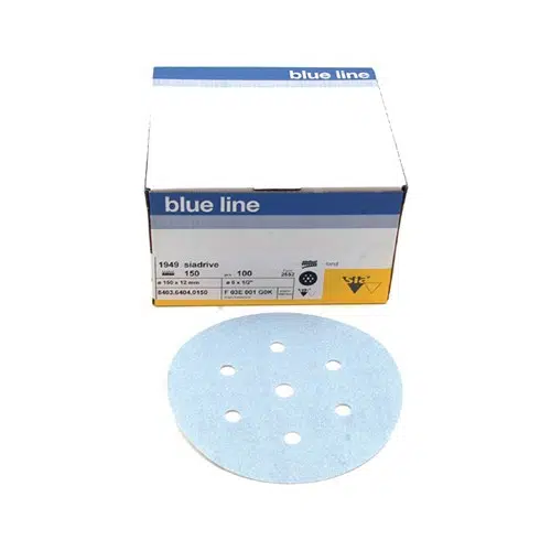 SİA 1949 HOOKIT 7 DELİK CIRTLI ZIMPARA 150 MM 80 KUM (100 Adet)