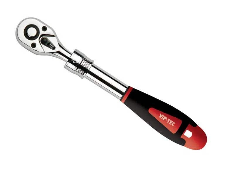 Vip-Tec 1/4'' 72 Diş Profesyonel Uzatmalı Cırcır Kolu 